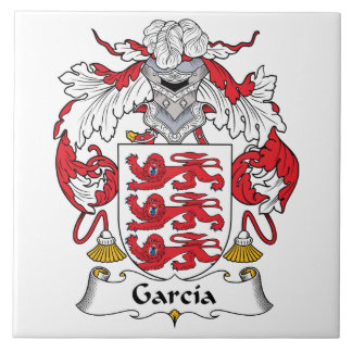 Garcia-Familienwappen Fliese