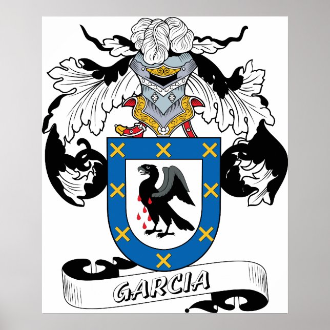 Garcia Familienwappen Poster (Vorne)