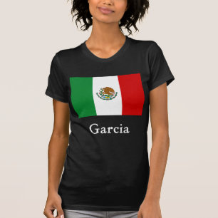 Garcia-mexikanische Flagge T-Shirt