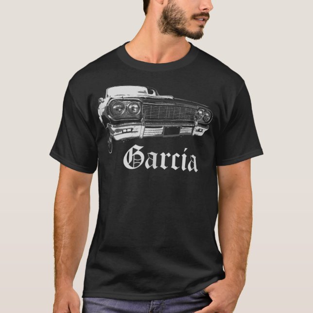 Garcia Shirt Lowrider Cholo Chola East (Vorderseite)