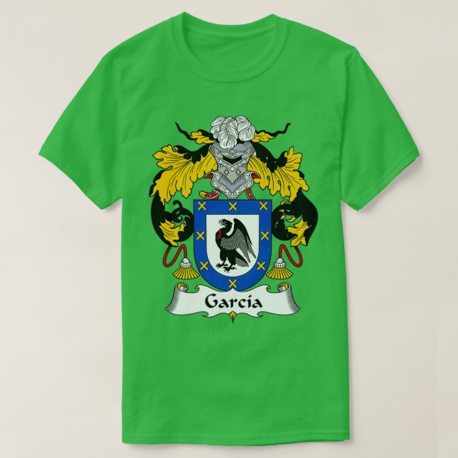 Garcia-WappenWappen der Familie T-Shirt (Design vorne)