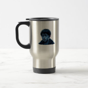 Garçon avec des tasses