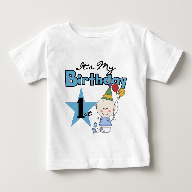Garçon C'est mes t-shirts et cadeaux d'anniversair (Devant)