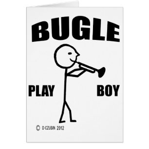 Garçon de jeu de bugle