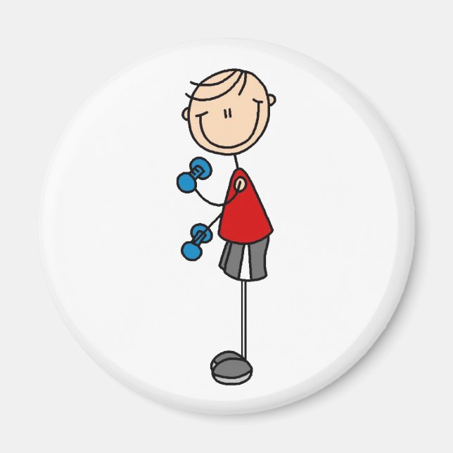 Garçon Exercice Magnet (Devant)