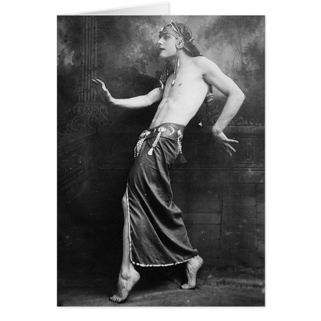 Garçon vintage d'esclave d'Egyptien (Devant)