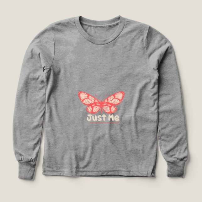 Garçons Bella+Canvas Tri-mixer Chemise à manches l (Motif recto)