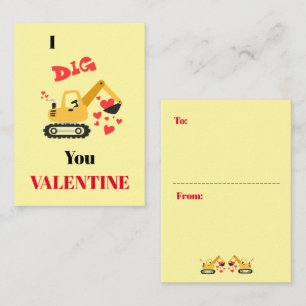Garçons Classroom Valentine Cartes