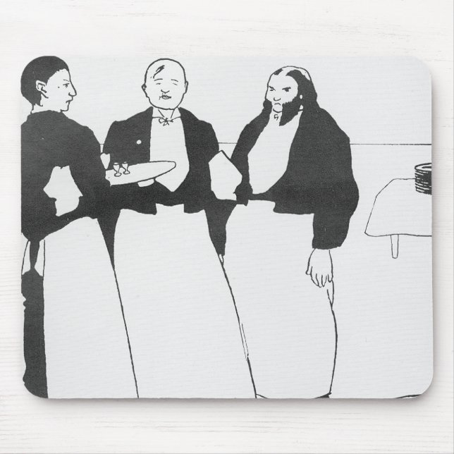 Garcons de Cafe Mousepad (Vorne)