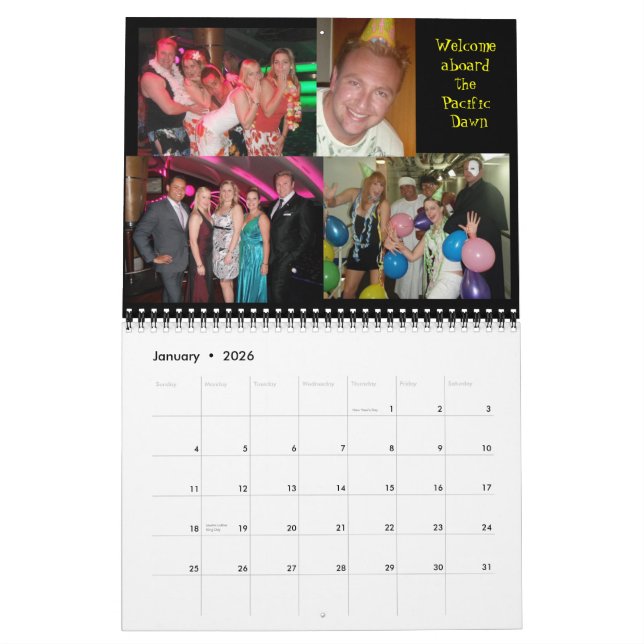 Garçons de calendrier (Jan 2026)