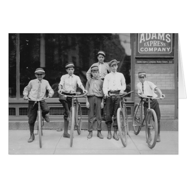Garçons de Telegram Messenger, 1911 (Devant horizontal)