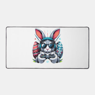 Garçons Joyeux Jour de Pâques Lapin Œuf Jeu Vidéo 