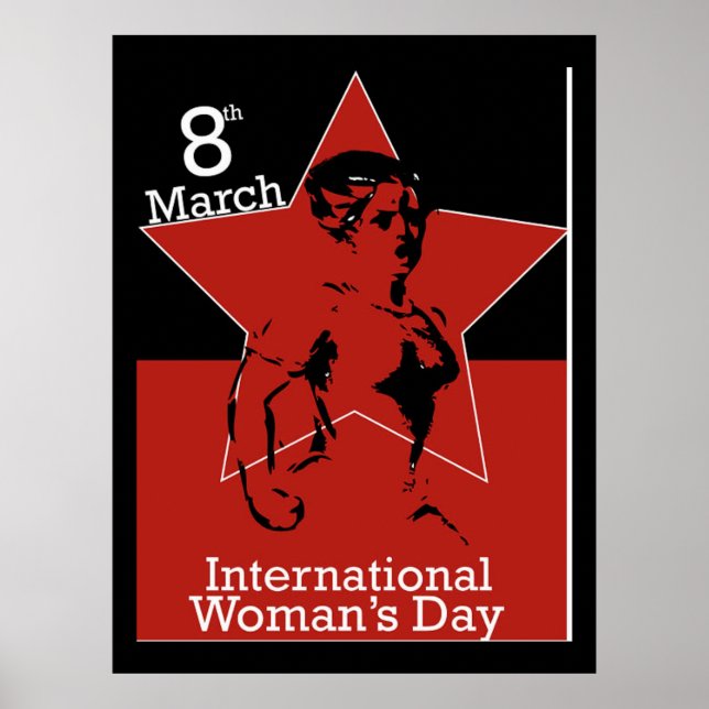 Garcya_greeting_card03 Internationaler Frauentag Poster (Vorne)
