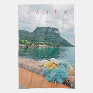 Garda Rock und Fischernetze sehen Teetücher Geschirrtuch