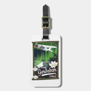 Garðabær Island Reiseplakat Gepäckanhänger