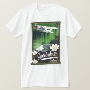 Garðabær Island Reiseplakat T - Shirt
