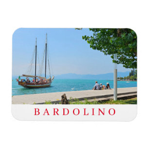 Gardasee Bardolino Segelboot Aussichtsmagnet Magnet