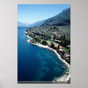 Gardasee, Italien Poster