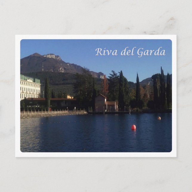 Gardasee - Riva del Garda - Trentino Südtirol Postkarte (Vorderseite)