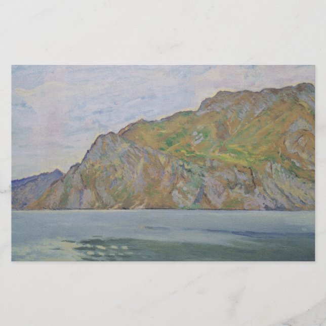 Gardasee (von Koloman Moser) Briefpapier (Vorderseite)