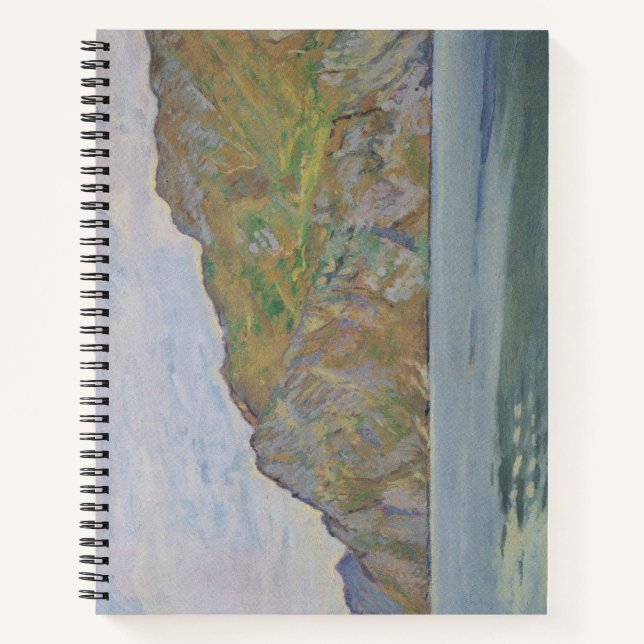 Gardasee (von Koloman Moser) Notizbuch (Vorderseite)