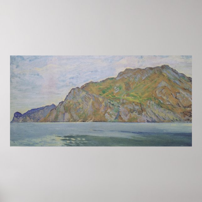 Gardasee (von Koloman Moser) Poster (Vorne)