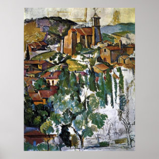 Garddane - Paul Cezanne - c1880 Poster