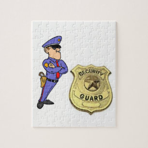 Garde de sécurité de Jigsaw Puzzle