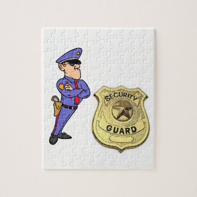 Garde de sécurité de Jigsaw Puzzle (Vertical)