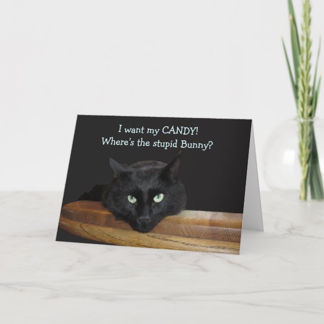 Garde forestière la carte de Pâques heureuse de (Devant)