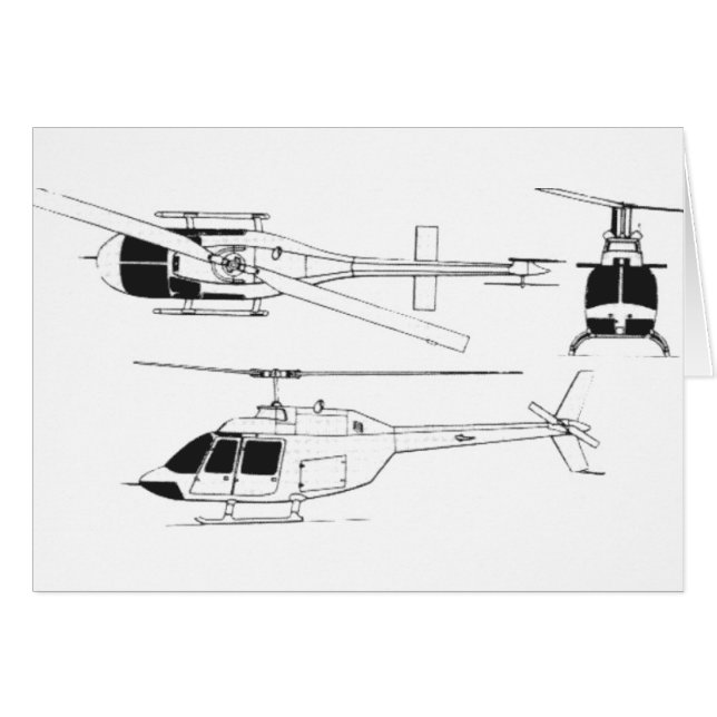 Garde forestière/TH de jet de Bell (Devant horizontal)