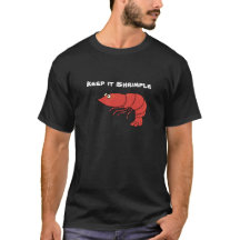 Garde-le Shrimple T-shirt avec conception de creve