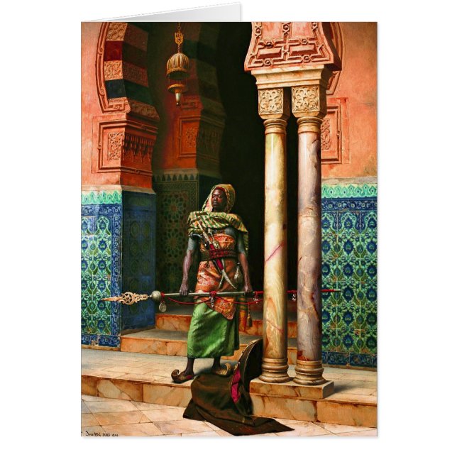 Garde nubienne par Deutsch (Devant)