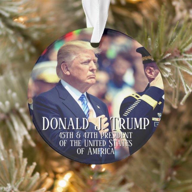 Garde-photos du président Donald Trump 45 47 (Arbre)