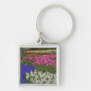 Garden aus Traubentrester, Hyazinthen und Tulpen, Schlüsselanhänger