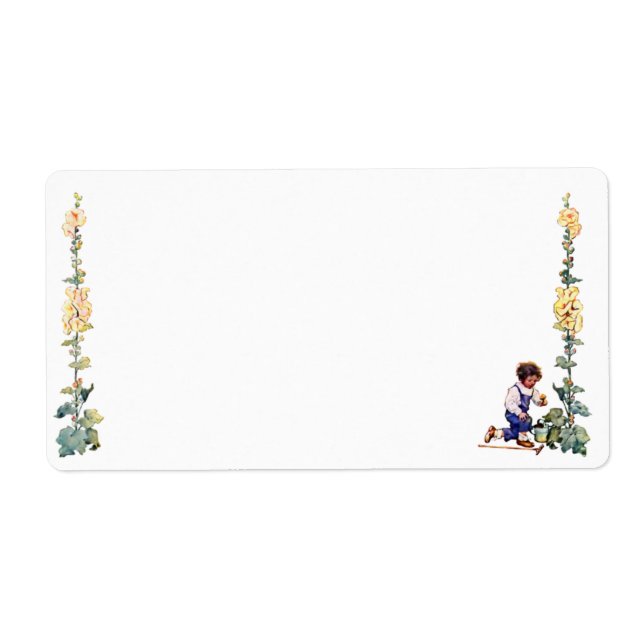 Garden Avery Label (Vorne)