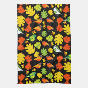 Garden Bird Wohngestaltung Print Geschirrtuch