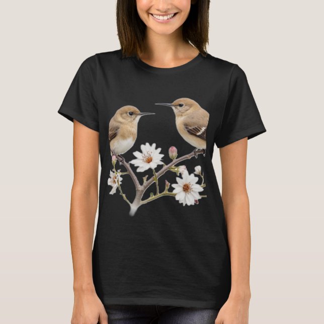 garden birds T-Shirt (Vorderseite)