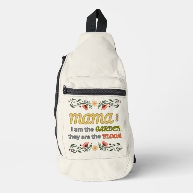 Garden & Bloom Crossbody Bag (Vorderseite)