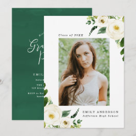 Garden Blooms | Einladungen der Foto Graduation Pa
