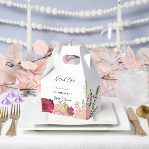 Garden Blume Brautparty Vielen Dank Geschenkschachtel