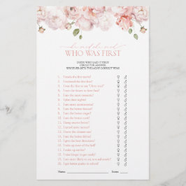 Garden Blume sagte er sagte, sie sagte rosa Duschs