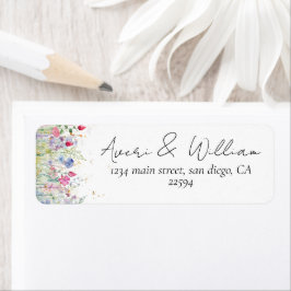 Garden Blume Wasserfarbe Modernes Foto Hochzeit