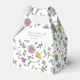 Garden Botanisches Brautparty Gefälligkeitsbox Geschenkschachtel