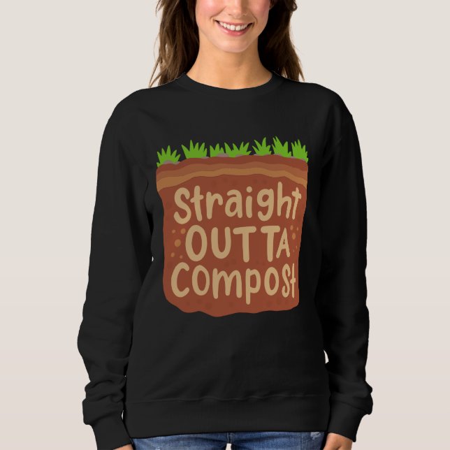 Garden Compost Geschenk Sweatshirt (Vorderseite)