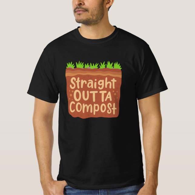 Garden Compost Geschenk T-Shirt (Vorderseite)