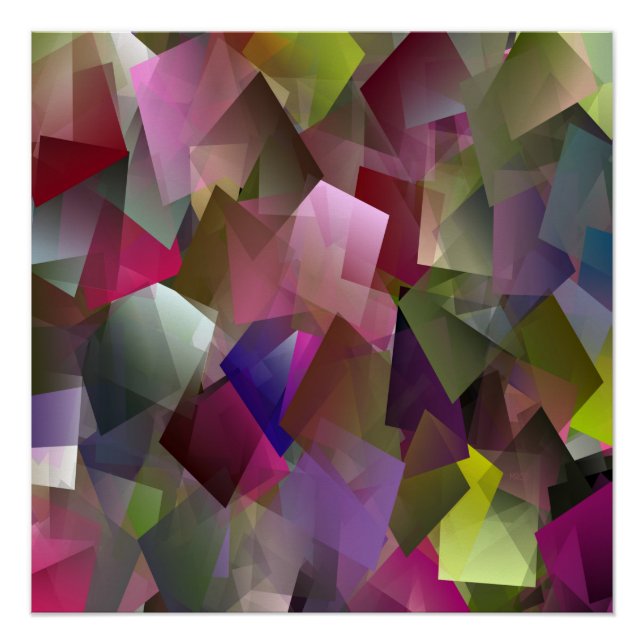 Garden Cubes... Poster (Vorderseite)