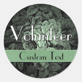 Garden Custom Volunteer Stickers