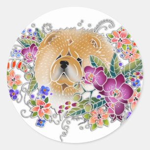 GARDEN DANCE CHOW - Aufkleber