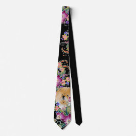 GARDEN DANCE Chow - Designer-Krawatte von Sandra Krawatte
